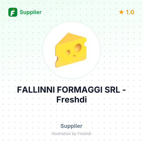 FALLINNI FORMAGGI SRL – summary card, no photo uploaded yet