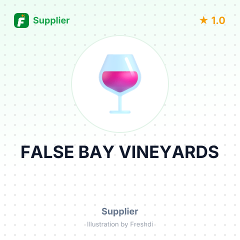 FALSE BAY VINEYARDS – summary card, no photo uploaded yet