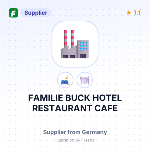 FAMILIE BUCK HOTEL RESTAURANT CAFE – summary card, no photo uploaded yet