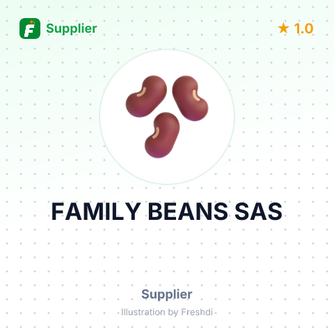 FAMILY BEANS SAS – summary card, no photo uploaded yet