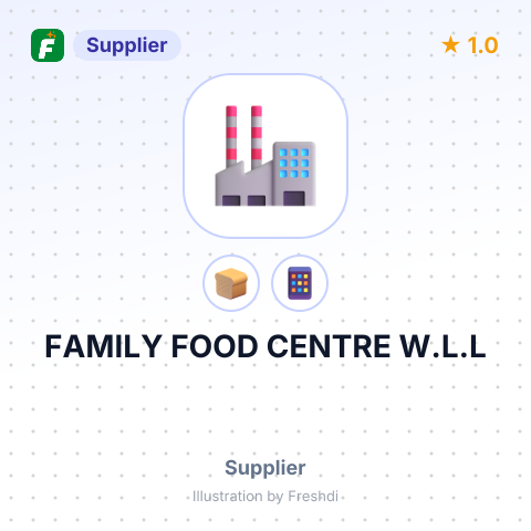 FAMILY FOOD CENTRE W.L.L – summary card, no photo uploaded yet