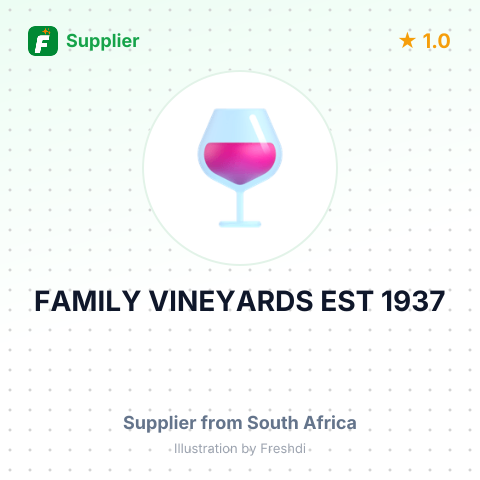 FAMILY VINEYARDS EST 1937 – summary card, no photo uploaded yet