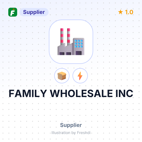 FAMILY WHOLESALE INC – summary card, no photo uploaded yet