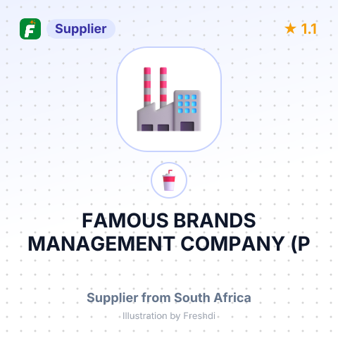 FAMOUS BRANDS MANAGEMENT COMPANY (P – summary card, no photo uploaded yet