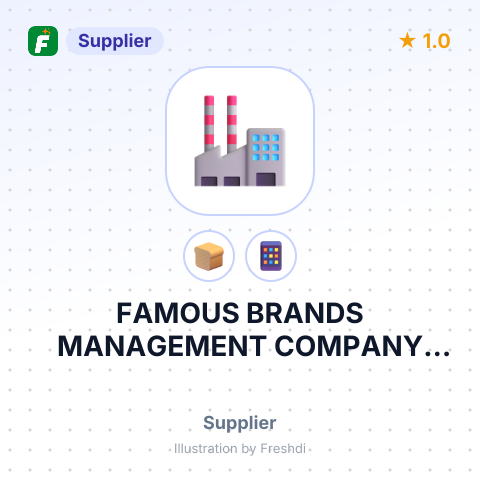 FAMOUS BRANDS MANAGEMENT COMPANY PTY LTD – summary card, no photo uploaded yet