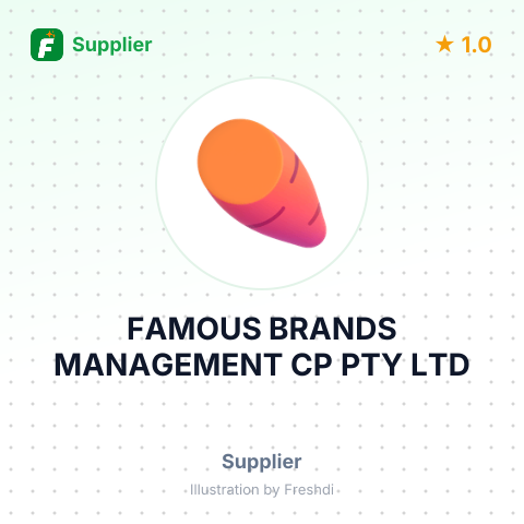 FAMOUS BRANDS MANAGEMENT CP PTY LTD – summary card, no photo uploaded yet