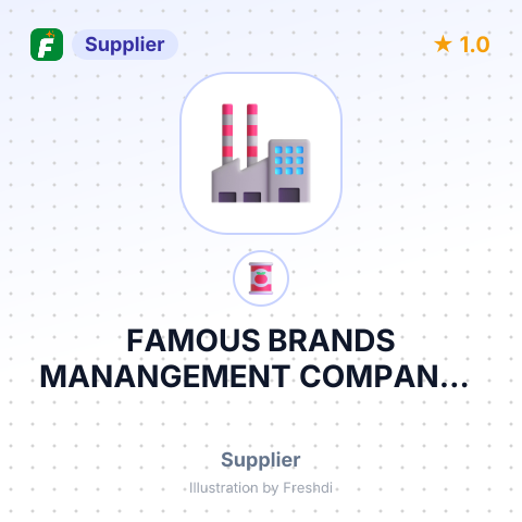 FAMOUS BRANDS MANANGEMENT COMPANY – summary card, no photo uploaded yet
