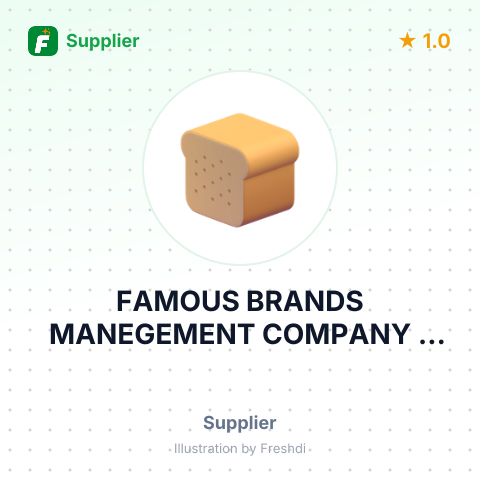 FAMOUS BRANDS MANEGEMENT COMPANY – summary card, no photo uploaded yet