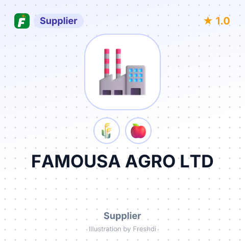 FAMOUSA AGRO LTD – summary card, no photo uploaded yet