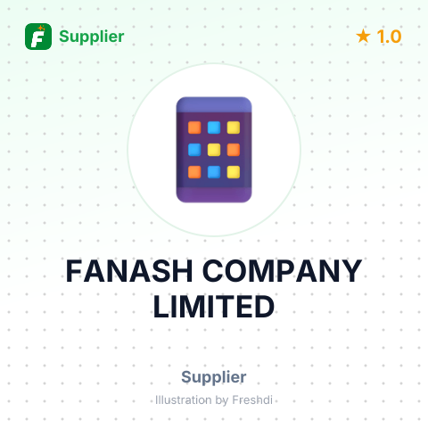 FANASH COMPANY LIMITED – summary card, no photo uploaded yet