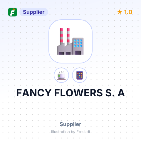 FANCY FLOWERS S. A – summary card, no photo uploaded yet