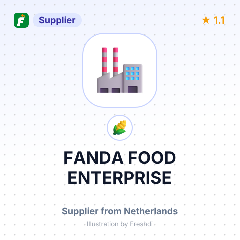 FANDA FOOD ENTERPRISE – summary card, no photo uploaded yet