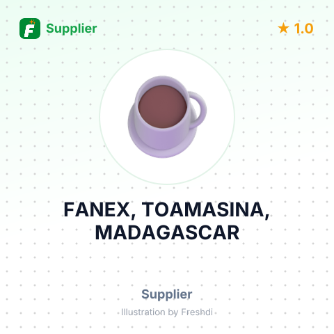 FANEX, TOAMASINA, MADAGASCAR – summary card, no photo uploaded yet