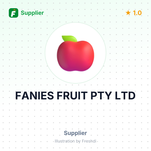 FANIES FRUIT PTY LTD – summary card, no photo uploaded yet