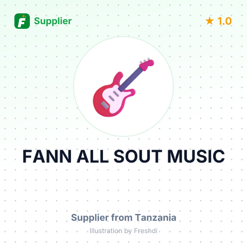 FANN ALL SOUT MUSIC – summary card, no photo uploaded yet