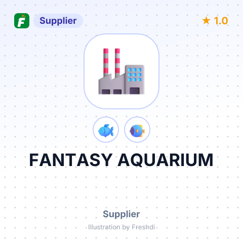 FANTASY AQUARIUM – summary card, no photo uploaded yet