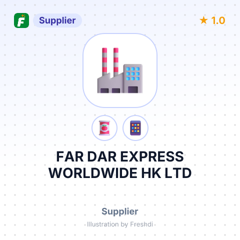 FAR DAR EXPRESS WORLDWIDE HK LTD – summary card, no photo uploaded yet