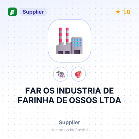 FAR OS INDUSTRIA DE FARINHA DE OSSOS LTDA – summary card, no photo uploaded yet