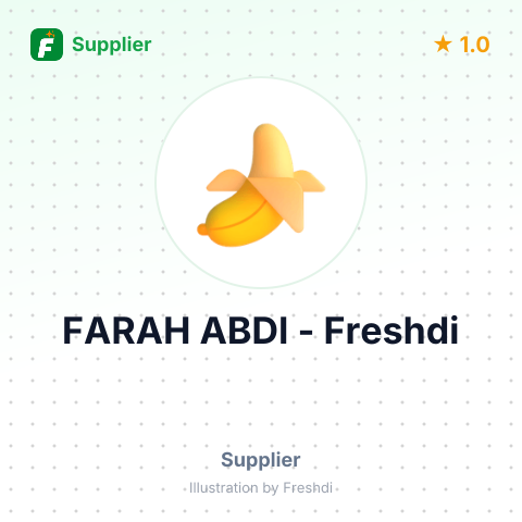 FARAH ABDI – summary card, no photo uploaded yet