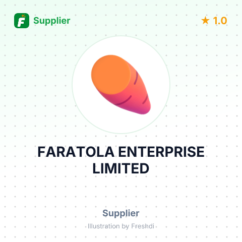 FARATOLA ENTERPRISE LIMITED – summary card, no photo uploaded yet