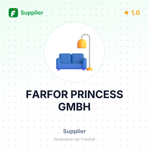 FARFOR PRINCESS GMBH – summary card, no photo uploaded yet