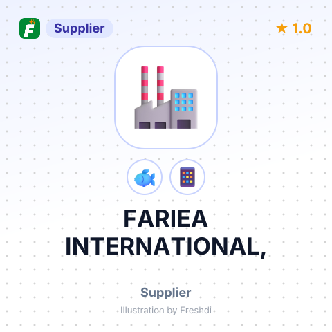 FARIEA INTERNATIONAL, – summary card, no photo uploaded yet