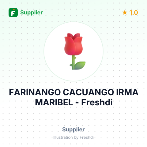 FARINANGO CACUANGO IRMA MARIBEL – summary card, no photo uploaded yet