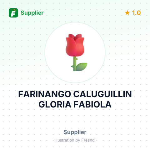 FARINANGO CALUGUILLIN GLORIA FABIOLA – summary card, no photo uploaded yet