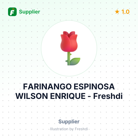 FARINANGO ESPINOSA WILSON ENRIQUE – summary card, no photo uploaded yet