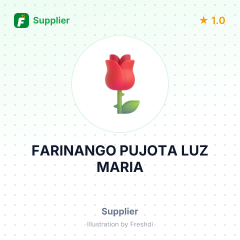 FARINANGO PUJOTA LUZ MARIA – summary card, no photo uploaded yet