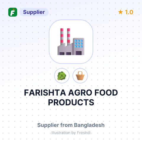 FARISHTA AGRO FOOD PRODUCTS – summary card, no photo uploaded yet