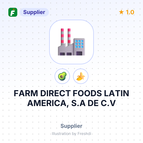 FARM DIRECT FOODS LATIN AMERICA, S.A DE C.V – summary card, no photo uploaded yet