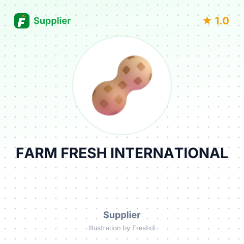 FARM FRESH INTERNATIONAL – summary card, no photo uploaded yet