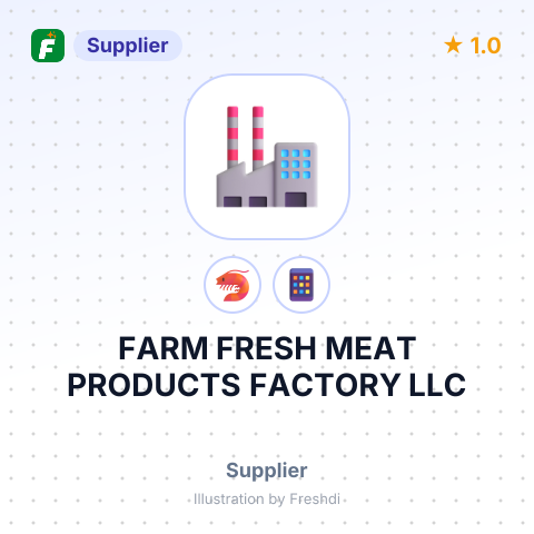 FARM FRESH MEAT PRODUCTS FACTORY LLC – summary card, no photo uploaded yet