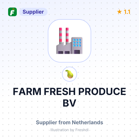 FARM FRESH PRODUCE BV – summary card, no photo uploaded yet