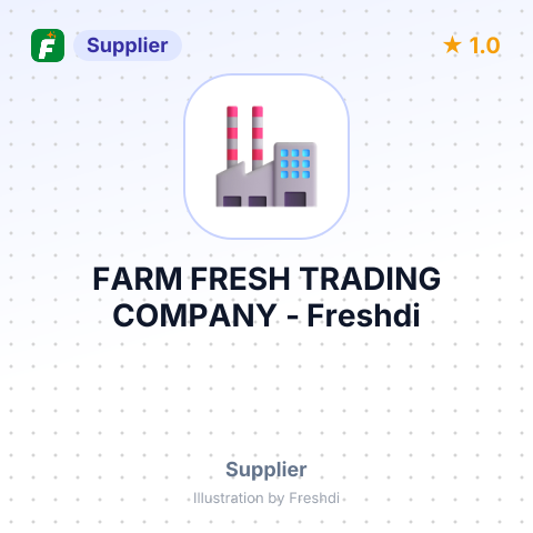 FARM FRESH TRADING COMPANY – summary card, no photo uploaded yet