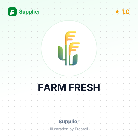 FARM FRESH – summary card, no photo uploaded yet