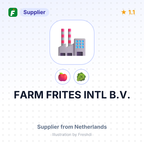 FARM FRITES INTL B.V. – summary card, no photo uploaded yet