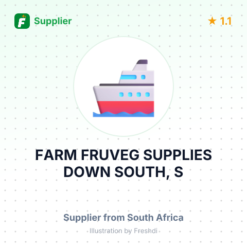 FARM FRUVEG SUPPLIES DOWN SOUTH, S – summary card, no photo uploaded yet