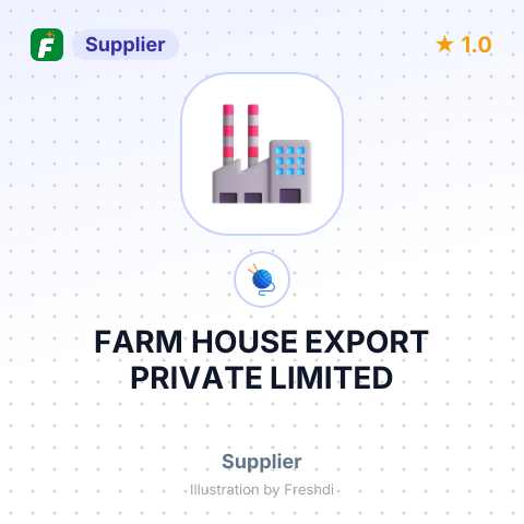 FARM HOUSE EXPORT PRIVATE LIMITED – summary card, no photo uploaded yet