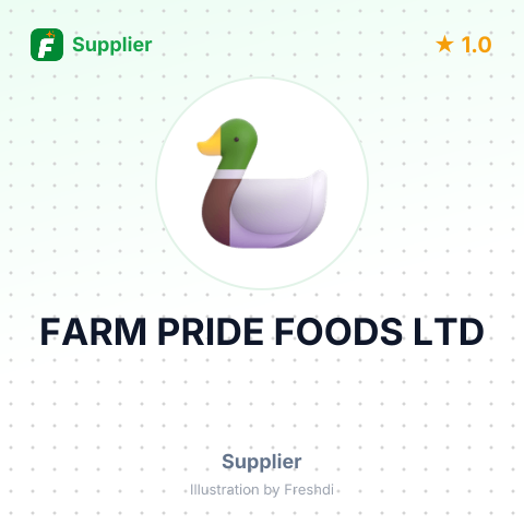 FARM PRIDE FOODS LTD – summary card, no photo uploaded yet