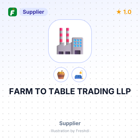 FARM TO TABLE TRADING LLP – summary card, no photo uploaded yet