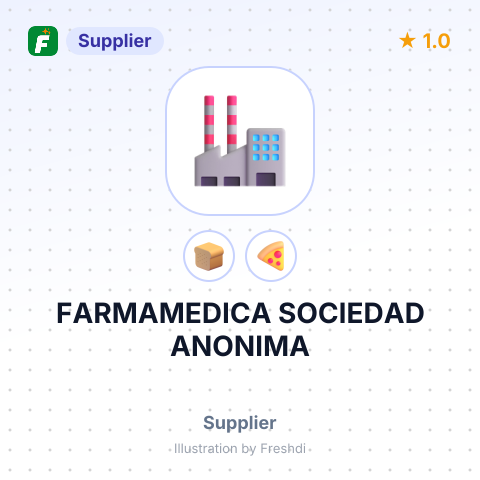 FARMAMEDICA SOCIEDAD ANONIMA – summary card, no photo uploaded yet