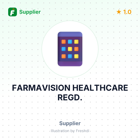 FARMAVISION HEALTHCARE REGD. – summary card, no photo uploaded yet