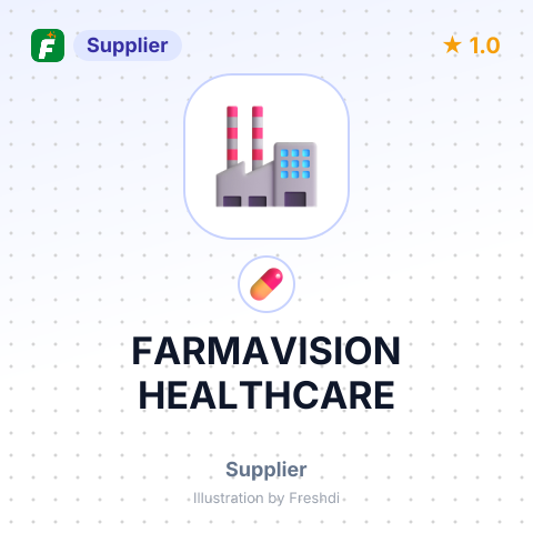 FARMAVISION HEALTHCARE – summary card, no photo uploaded yet