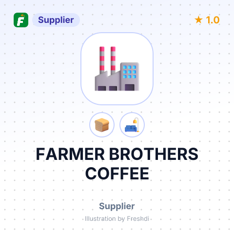 FARMER BROTHERS COFFEE – summary card, no photo uploaded yet