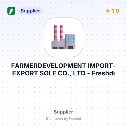 FARMERDEVELOPMENT IMPORT-EXPORT SOLE CO., LTD – summary card, no photo uploaded yet