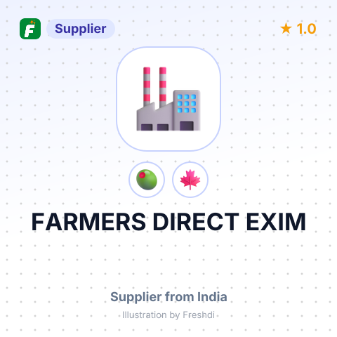 FARMERS DIRECT EXIM – summary card, no photo uploaded yet