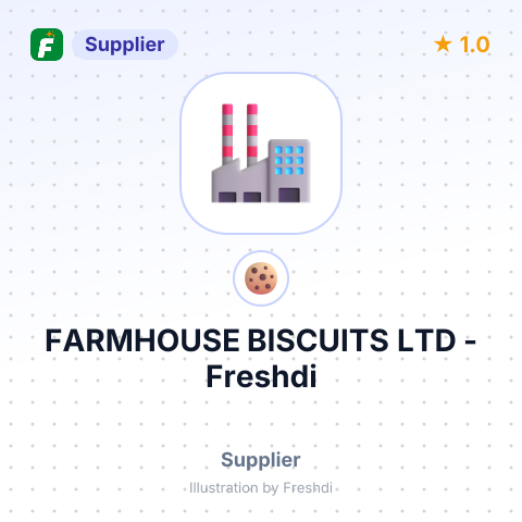 FARMHOUSE BISCUITS LTD – summary card, no photo uploaded yet