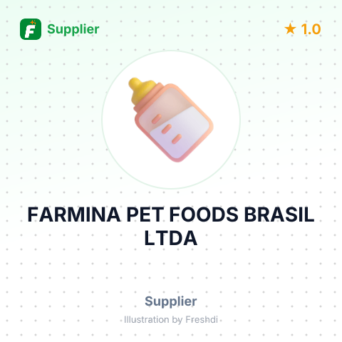 FARMINA PET FOODS BRASIL LTDA – summary card, no photo uploaded yet